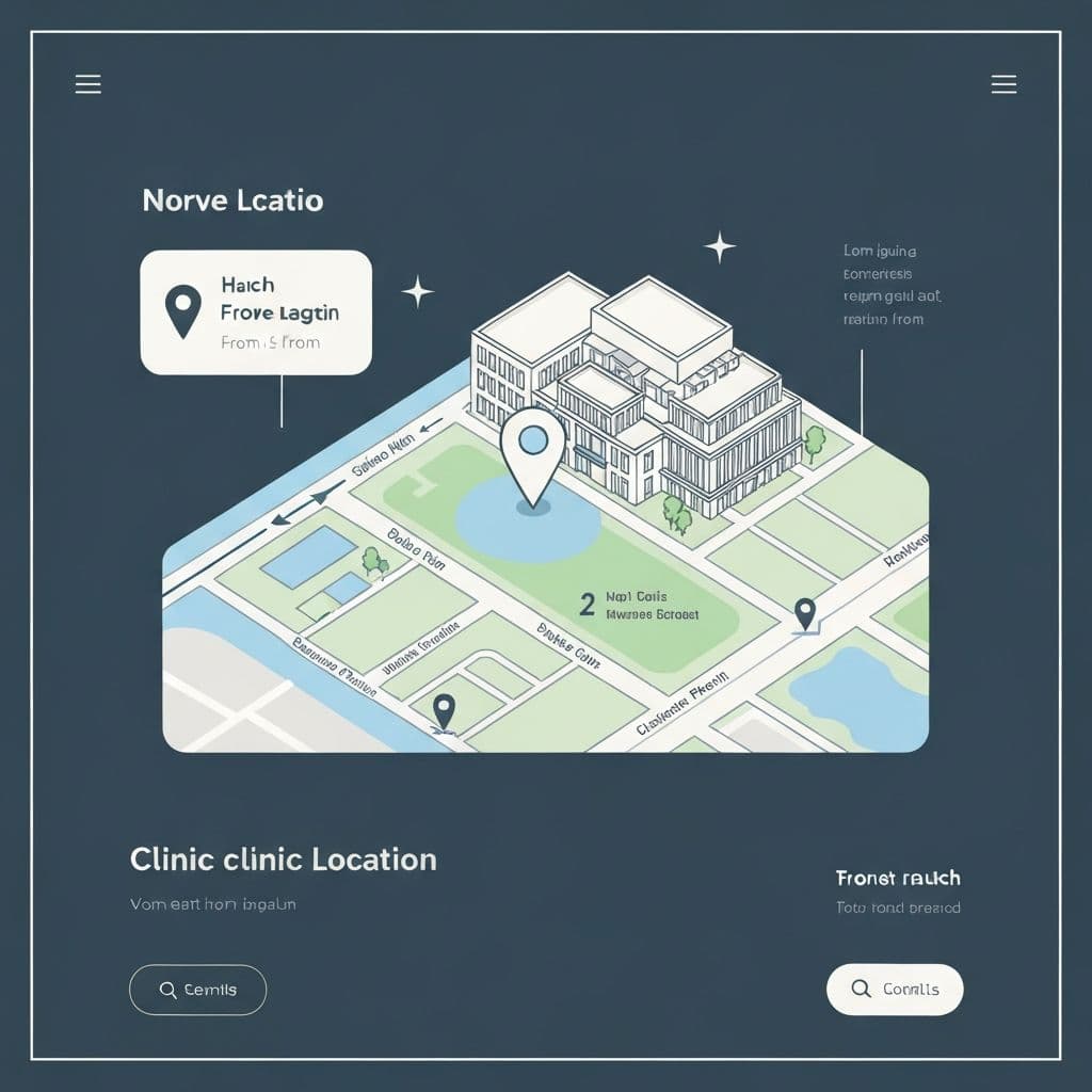 Ubicación de la clínica